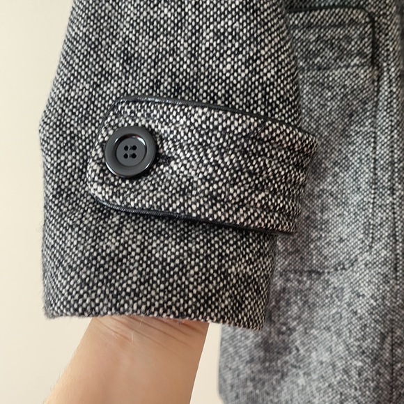 American Rag Wool Blend Tweed Pia Coat S - Picture 16 of 17